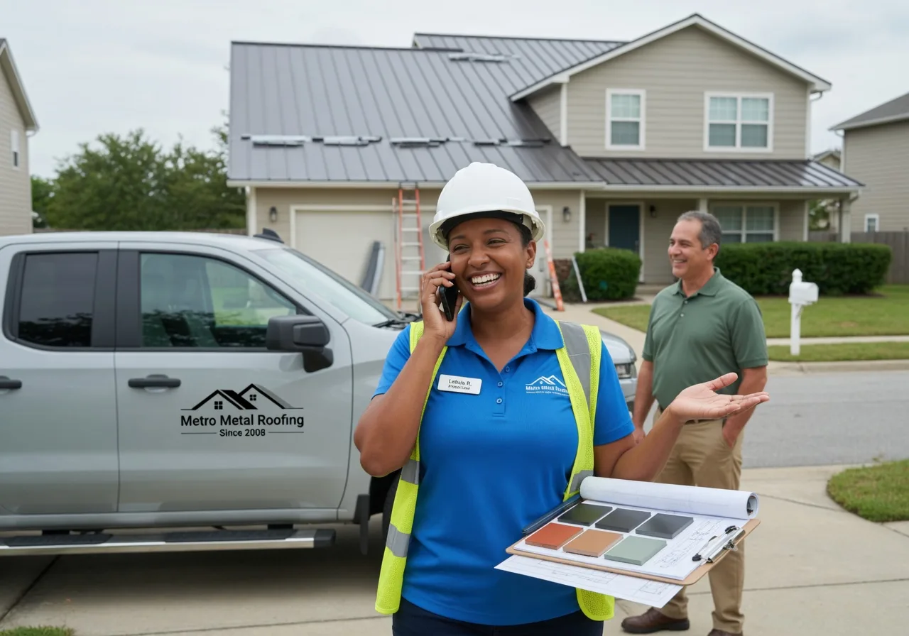 Metal Roof Repair in Francis Creek, WI